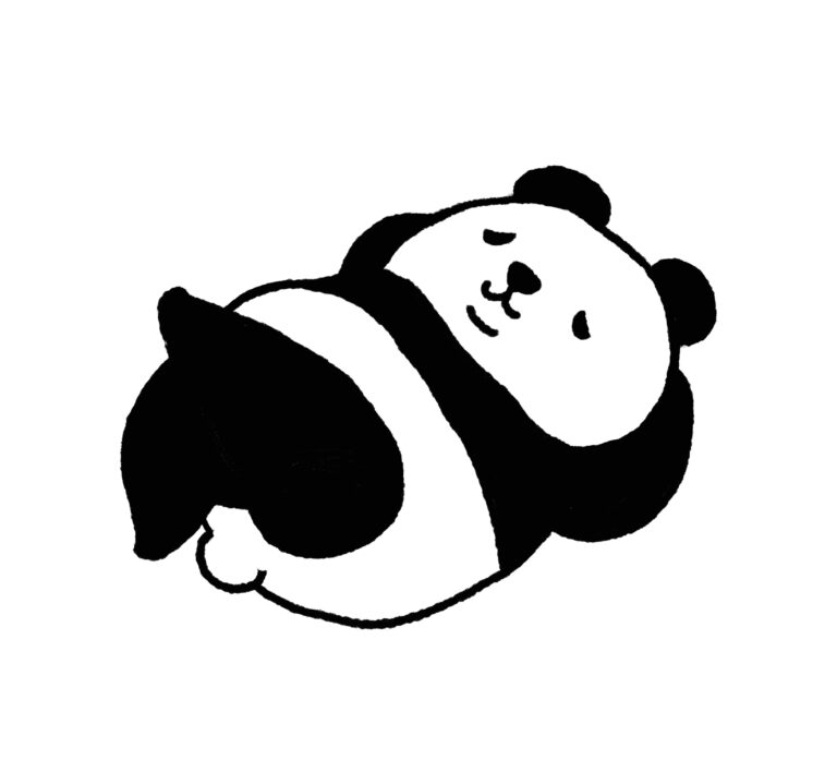 パンダシリーズ 居眠り2