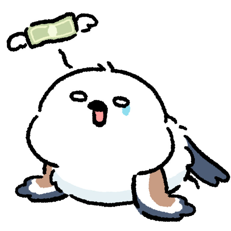 シマエナガ_散財する_01