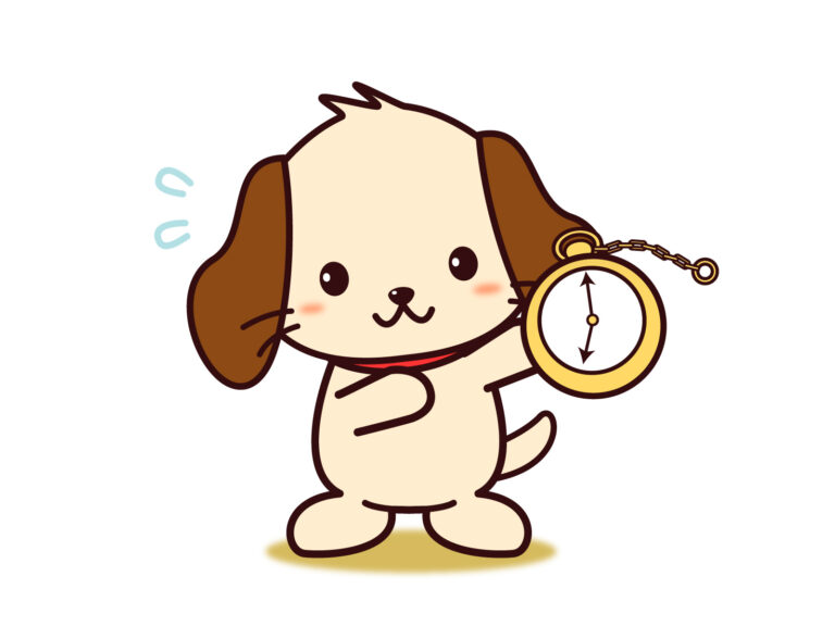 わんこさん（時間だよ）