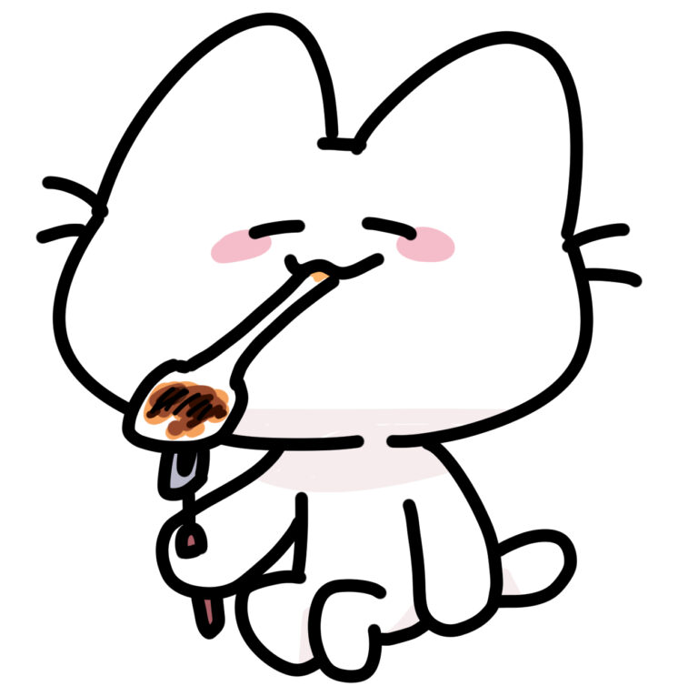 ゆるいネコと焼きマシュマロ