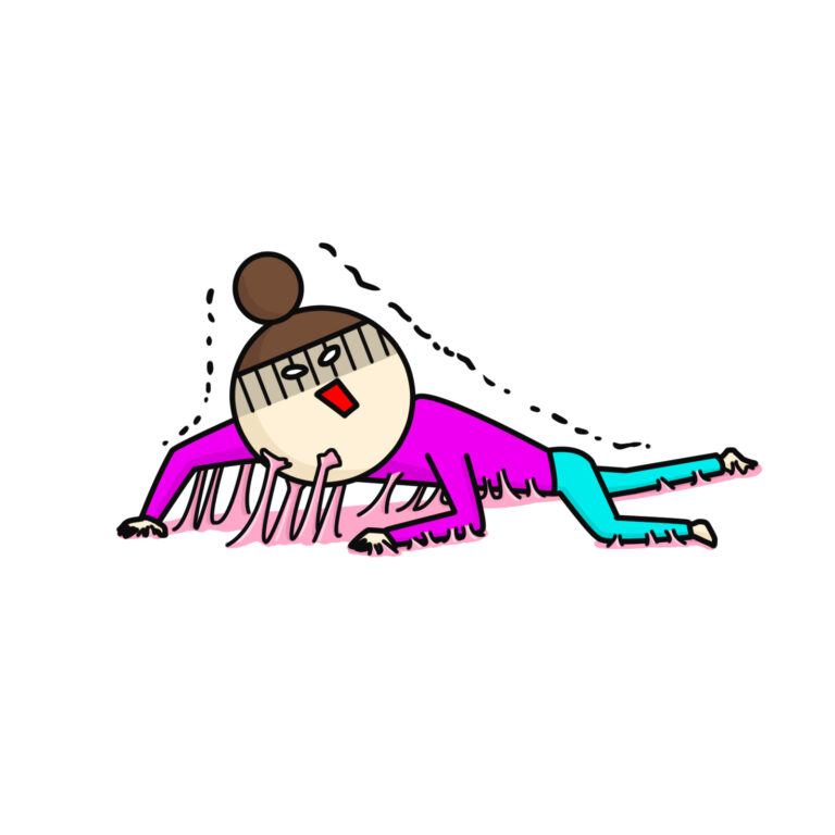 粘着 くっついた 全身