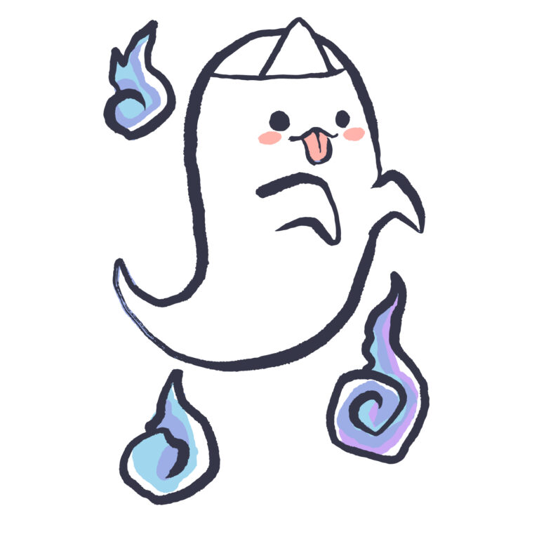 かわいいおばけ