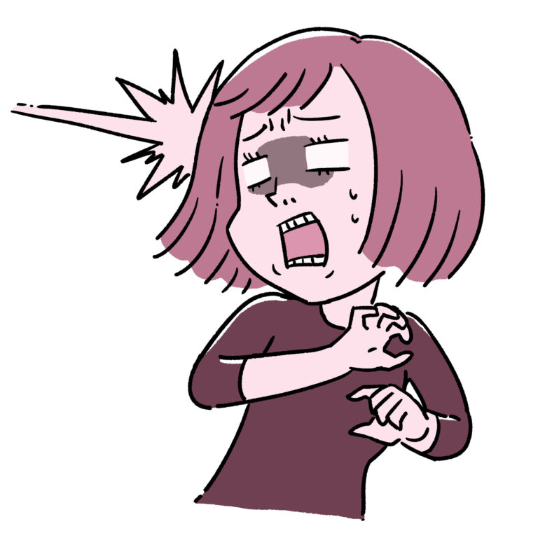 ゆるポップな悲しい女性（ピーン）1