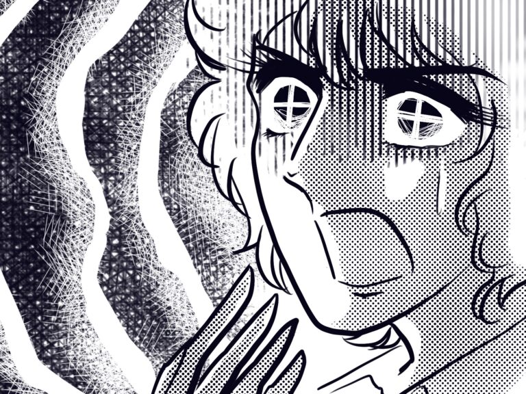 少女漫画のイケメン唖然