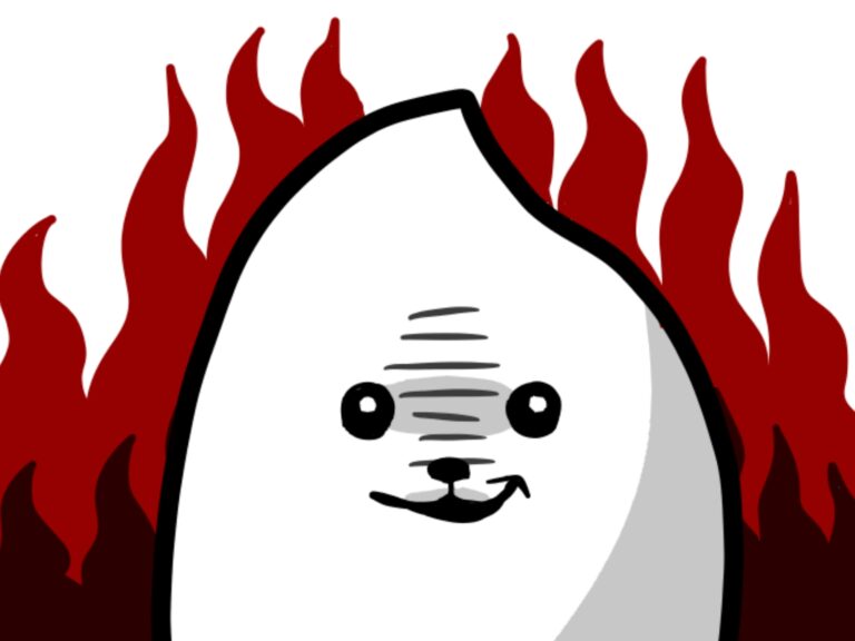 めらめら 悪だくみのニヤリぽめつぶ